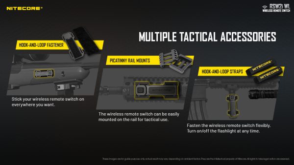 Nitecore RSW2i WL Trådlös Remote Switch - Bild 5