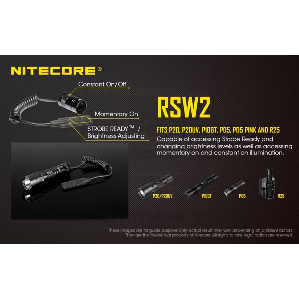 Nitecore RSW2 Remote - Bild 2