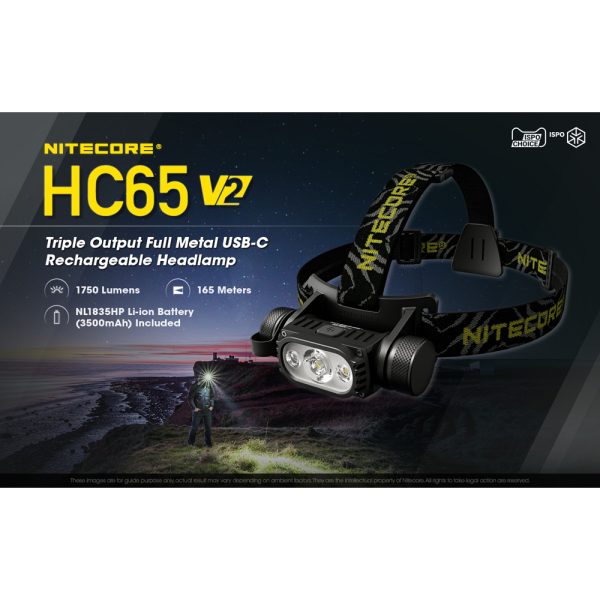 Nitecore HC65 V2 Pannlampa - Bild 5