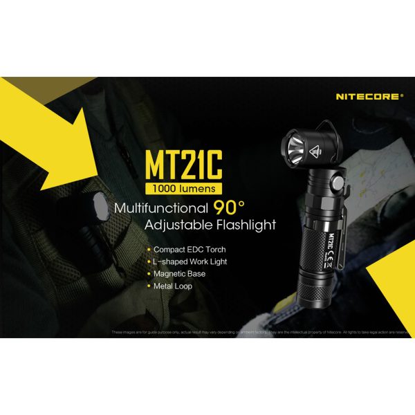 Nitecore MT21C Ficklampa vikbar - Bild 6