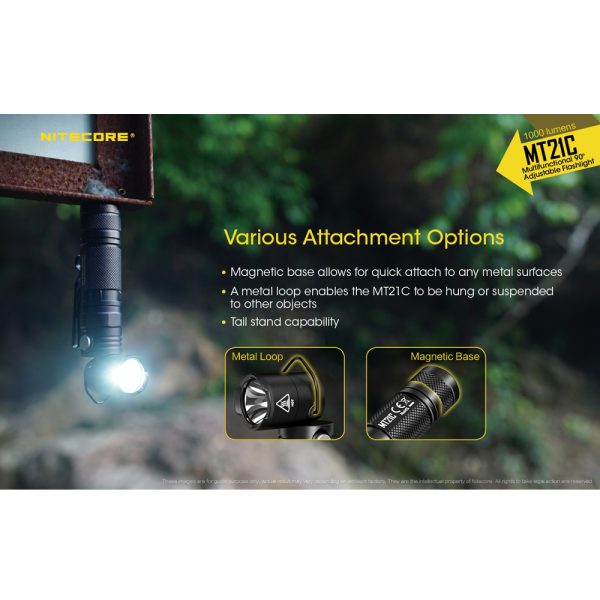 Nitecore MT21C Ficklampa vikbar - Bild 8