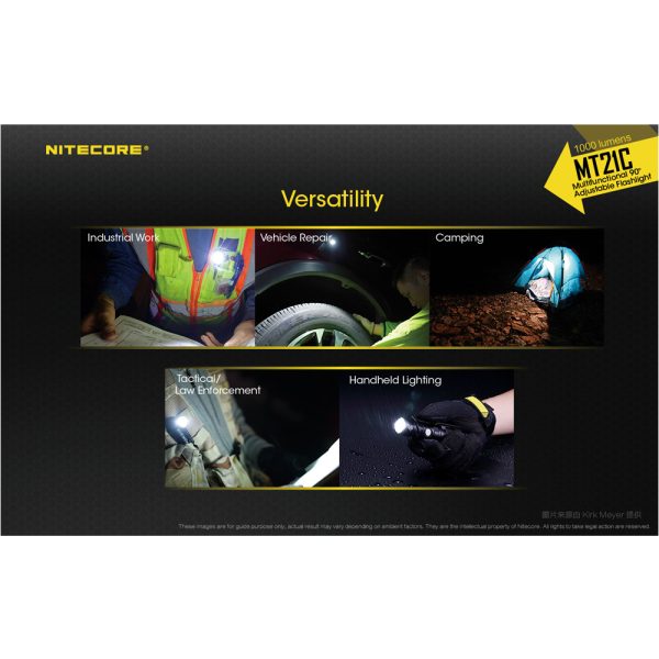 Nitecore MT21C Ficklampa vikbar - Bild 9