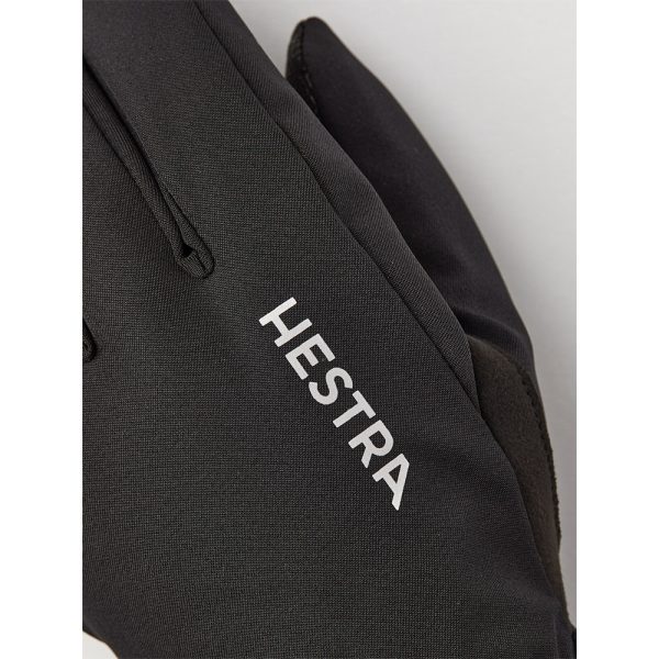 Hestra CZone Contact Glove 5-finger Svarta - Bild 4